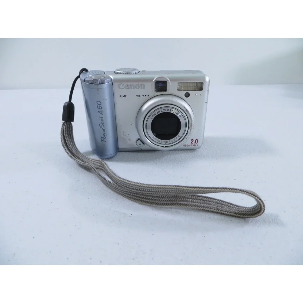 Canon PowerShot A60 2.0 MP Digital Camera AS IS FOR PARTS READ